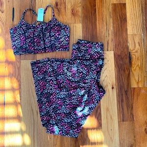 Spring Floral Workout Set